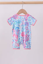 Marine creature bamboo zipper romper - ARIA KIDS