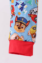 Blue character bamboo pants - ARIA KIDS