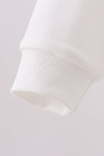 Cream hand-sewn bow mom&me sweatshirt - ARIA KIDS