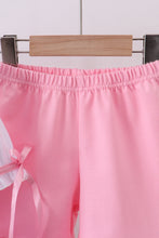 White cross smocked ruffle shorts set - ARIA KIDS