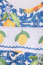 Lemon smocked ruffle bloomer set - ARIA KIDS