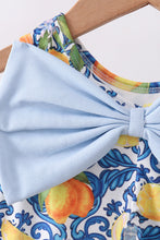 Lemon smocked ruffle bloomer set - ARIA KIDS