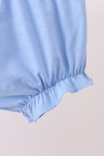 Blue cherry smocked bloomer set - ARIA KIDS