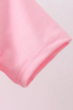 Pink flag bow sequin mom&me top - ARIA KIDS