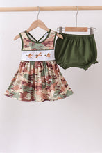 Duck Camo Embroidered Bloomer Set - ARIA KIDS