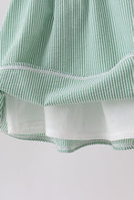 Green Watermelon Stripe Smocked Embroidered Seersucker Dress - ARIA KIDS