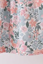 Pink Floral Smocked dress - ARIA KIDS