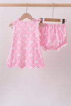 Pink Bow Bloomer Set - ARIA KIDS
