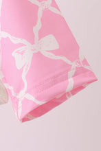 Pink Bow UPF rashguard - ARIA KIDS