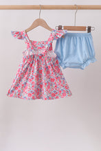 Pink Floral Bloomer Set - ARIA KIDS