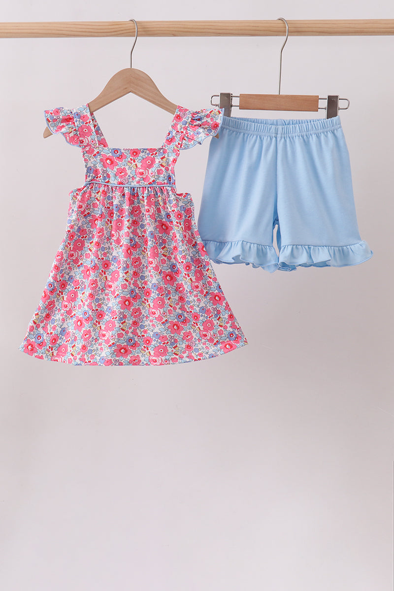 Pink Floral Set - ARIA KIDS