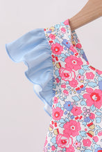 Pink Floral UPF Swim One-Piece - ARIA KIDS