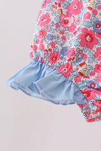 Pink Floral UPF Swim One-Piece - ARIA KIDS