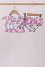 Purple Hydrangea UPF Swim Set - ARIA KIDS