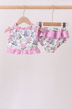 Purple Hydrangea UPF Swim Set - ARIA KIDS