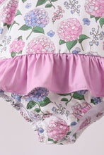 Purple Hydrangea UPF Swim One-Piece - ARIA KIDS