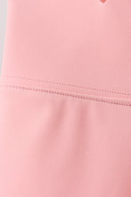 Pink Scalloped Yoga Active Leggings - ARIA KIDS