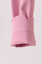 Lilac Scalloped Yoga Active Leggings - ARIA KIDS