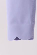 Violet Scalloped Yoga Active Leggings - ARIA KIDS