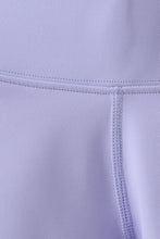 Violet Scalloped Yoga Active Leggings - ARIA KIDS