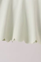 Green Scalloped Yoga Skorts Set - ARIA KIDS