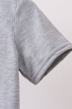 Gray Ship Applique Top - ARIA KIDS