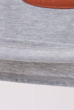 Gray Ship Applique Top - ARIA KIDS