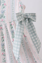 Bow Floral Applique Dress - ARIA KIDS