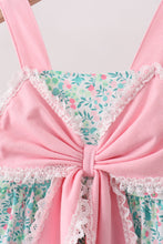 Pink Bow Floral Bloomer Set - ARIA KIDS