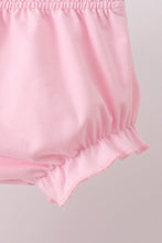 Pink Sailboat Embroidered Bloomer Set - ARIA KIDS