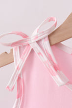 Pink Sailboat Embroidered Set - ARIA KIDS