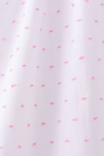 Pink Bow Smocked Swiss Dot Shorts Set