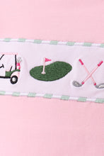 Green Golf Embroidered Skorts Set