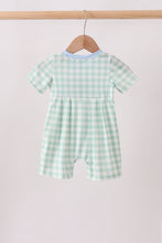 Green Golf Embroidered Romper - ARIA KIDS