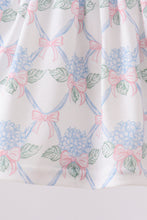 Blue Floral Bloomer Set - ARIA KIDS