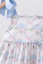 Blue Floral Ruffle Set - ARIA KIDS