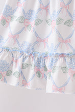 Blue Floral Ruffle Set - ARIA KIDS