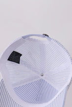 Puppy Embroidered Seersucker Cap - ARIA KIDS