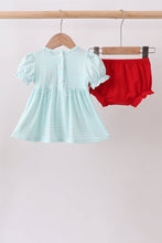 Blue Apple Smocked Bloomer Set - ARIA KIDS