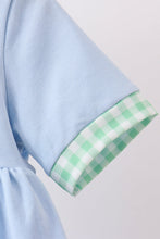 Blue Farm Embroidered Dress - ARIA KIDS