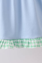 Blue Farm Embroidered Dress - ARIA KIDS