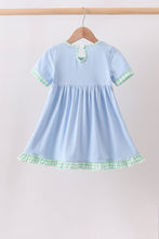 Blue Farm Embroidered Dress - ARIA KIDS