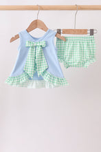 Blue Farm Embroidered Bloomer Set - ARIA KIDS