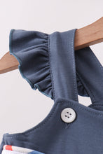 Blue Sailboat Smocked Ruffle Shorts Set - ARIA KIDS