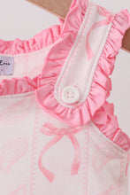 Pink Bow Print Bubble - ARIA KIDS