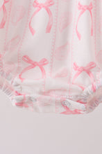 Pink Bow Print Bubble - ARIA KIDS
