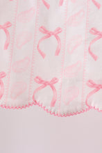 Pink Bow Print Ruffle Shorts Set - ARIA KIDS