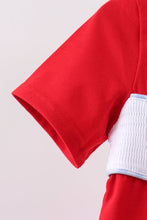 Red School Bus Smocked top - ARIA KIDS