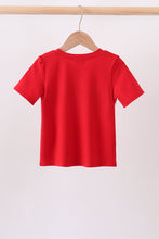 Red School Bus Smocked top - ARIA KIDS