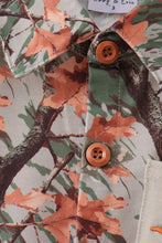 Camo Wildlife Embroidered Dad&me Button Down Shirt - ARIA KIDS